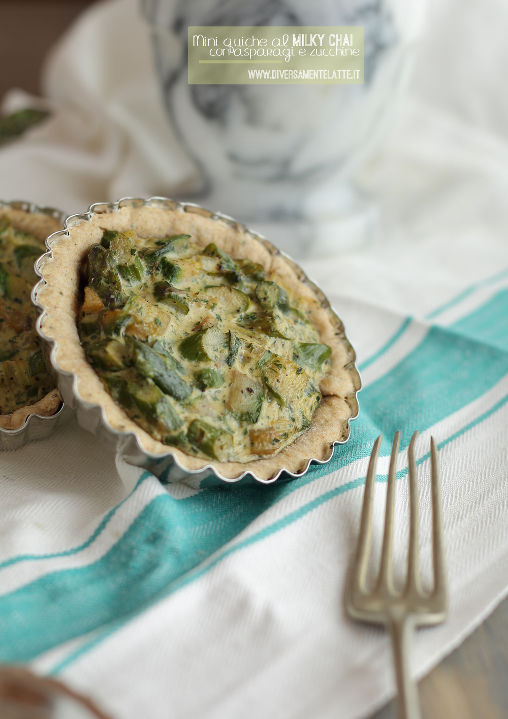 mini quiche senza lattosio
