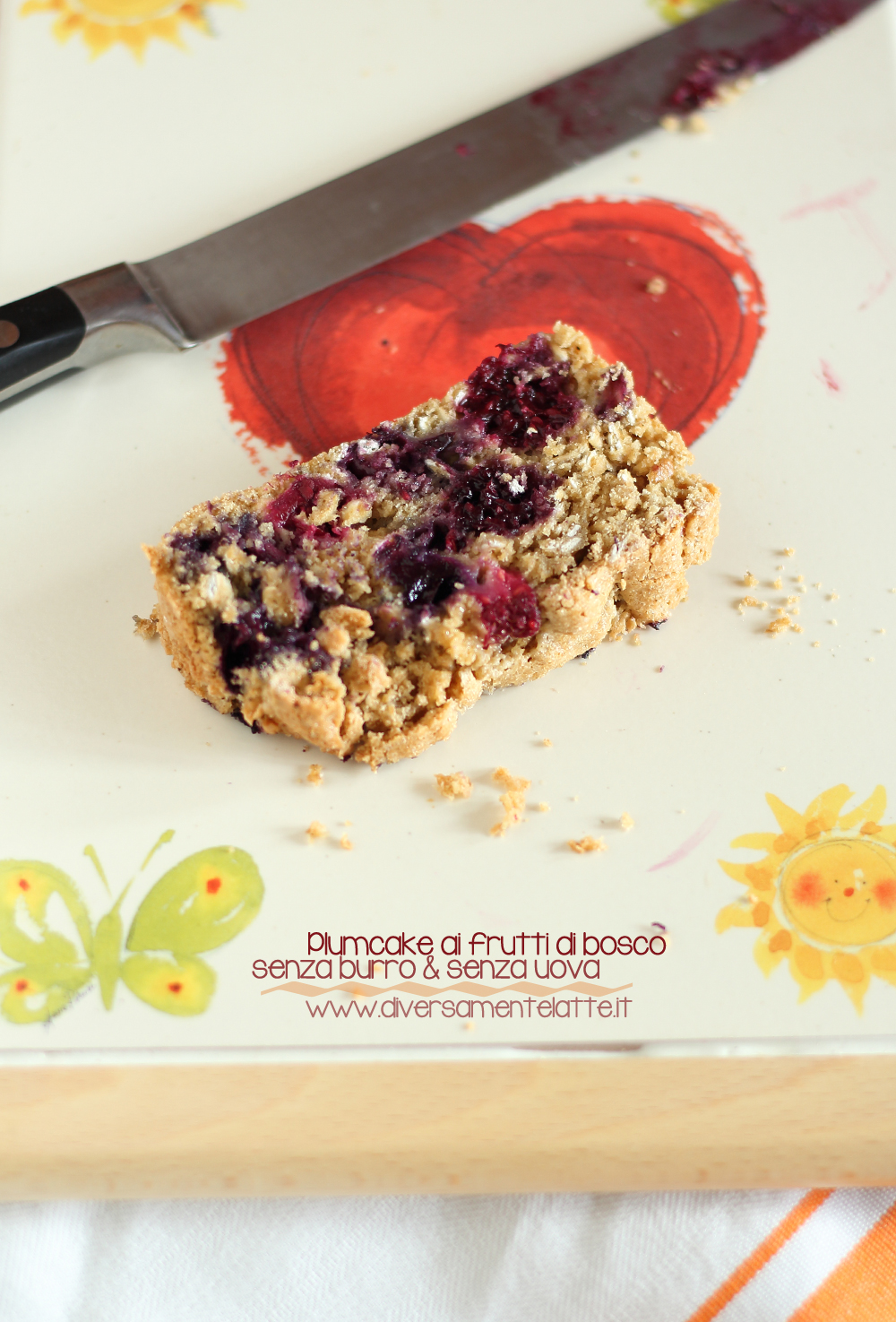 plumcake per intolleranti al attosio