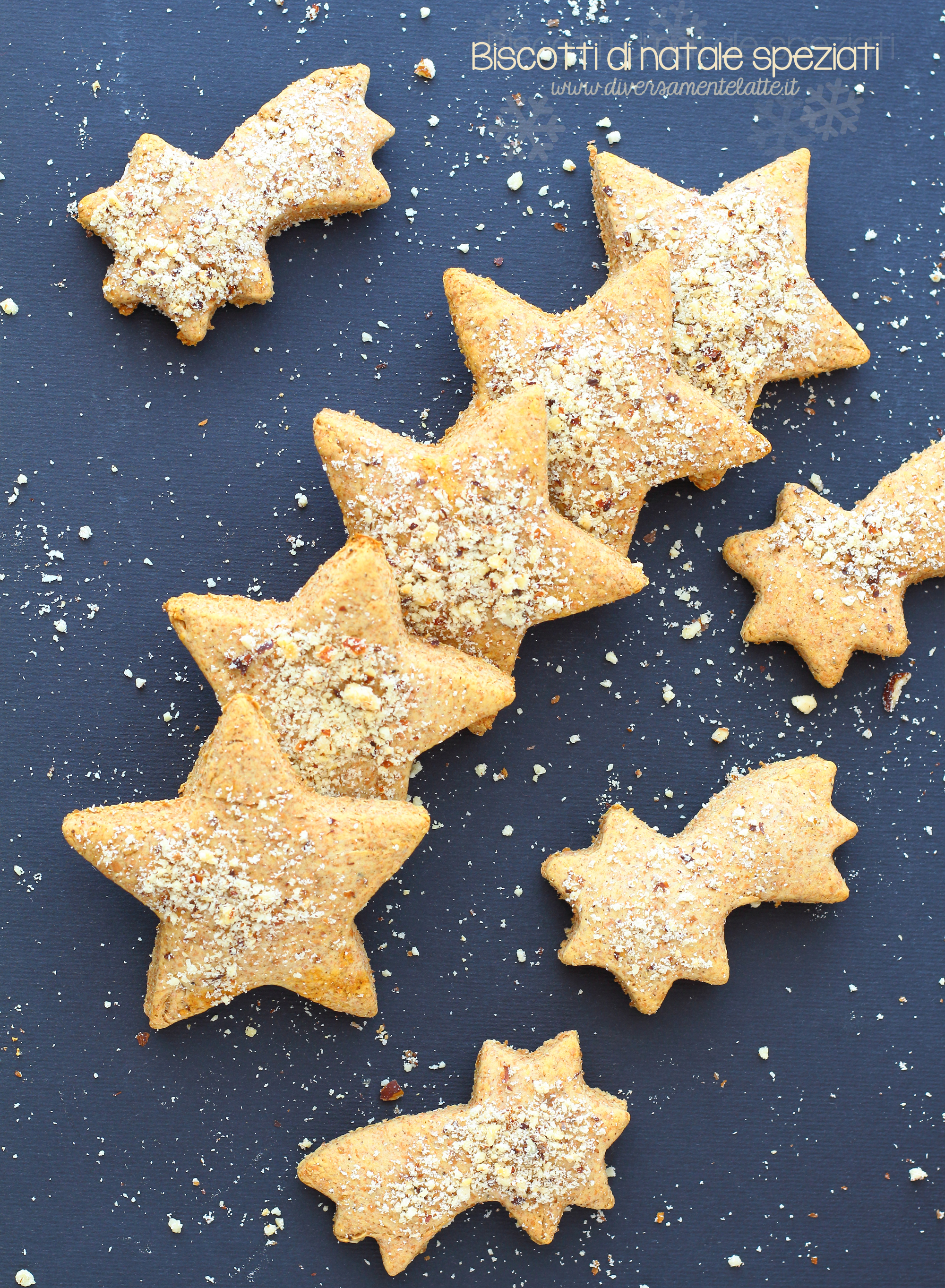 Biscotti Di Natale A Stella.Biscotti Di Natale Dieci Ricette Facili E Golose Diversamentelatte