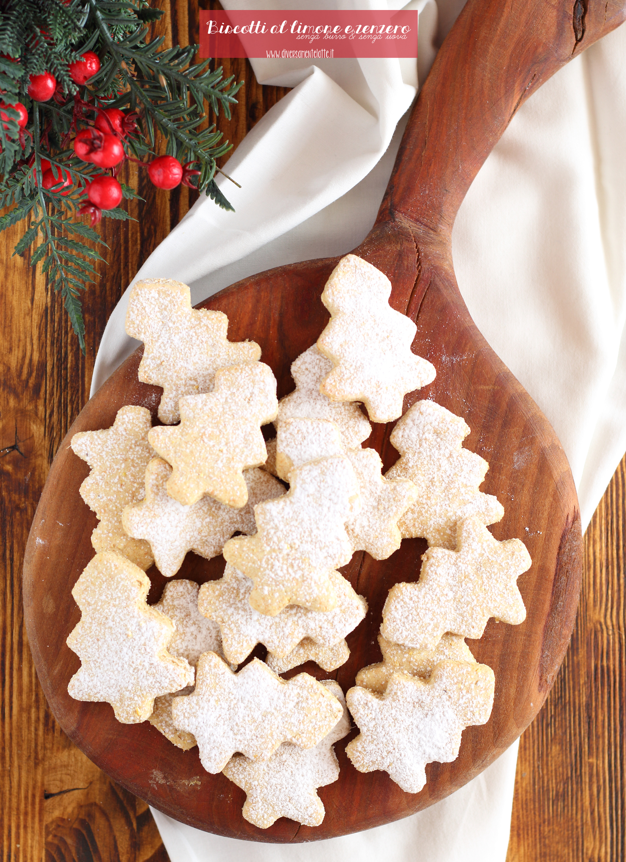 Biscotti Di Natale Senza Lattosio.Biscotti Di Natale Dieci Ricette Facili E Golose Diversamentelatte