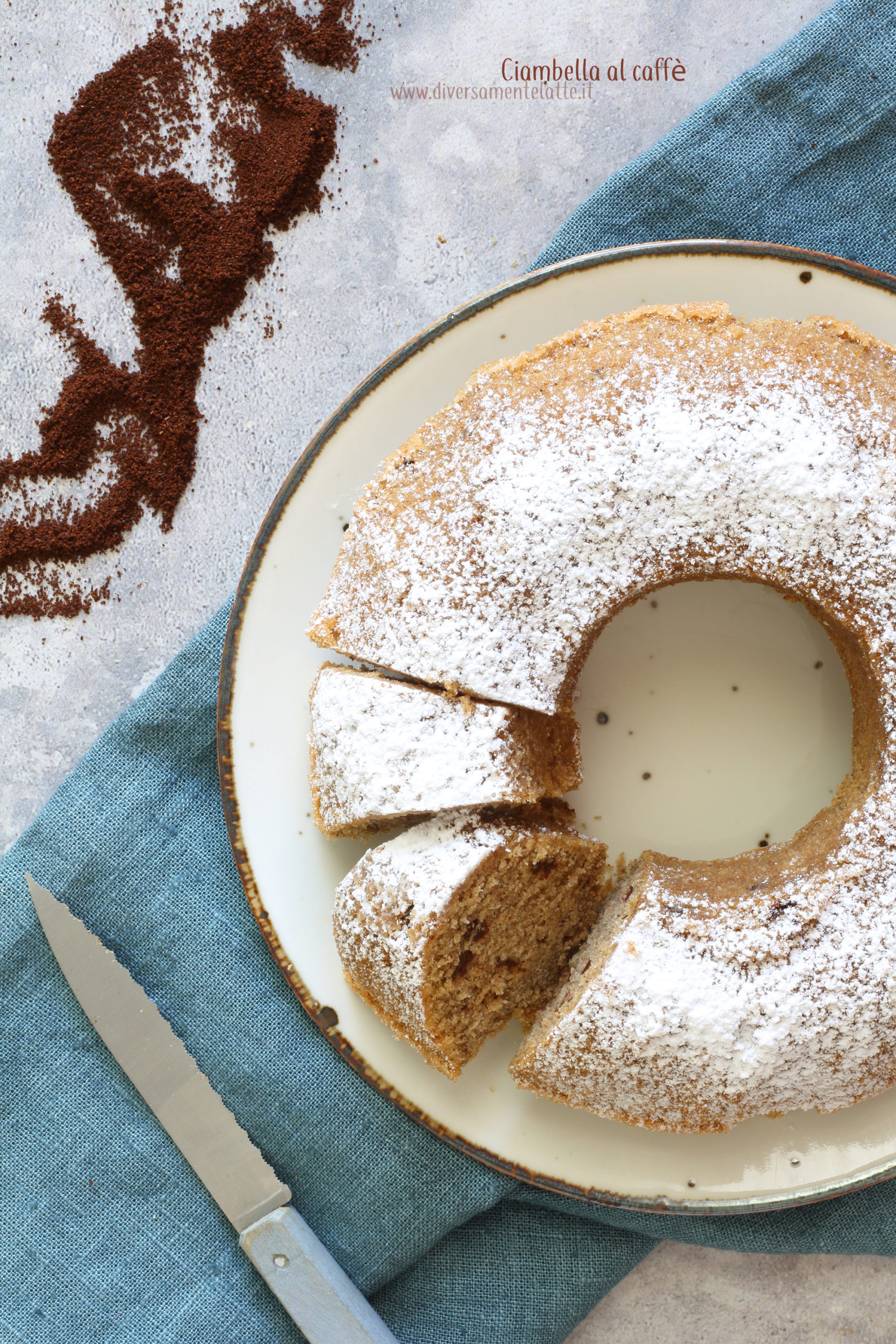 ciambella al caffe' senza burro