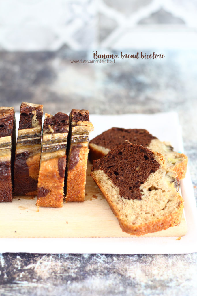 banana bread bicolore