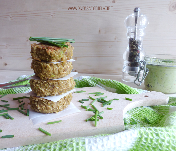 diversamentelatte burger di lenticchie e avena