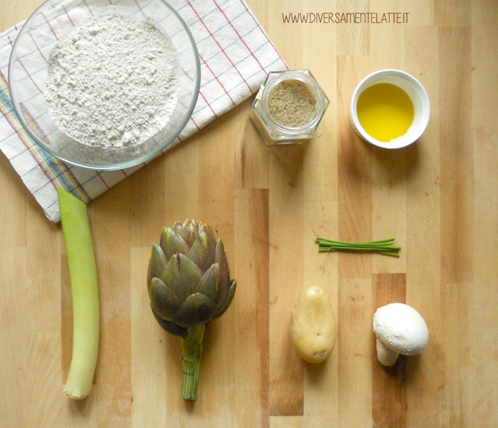 diversamentelatte ingredienti panadas ai carciofi