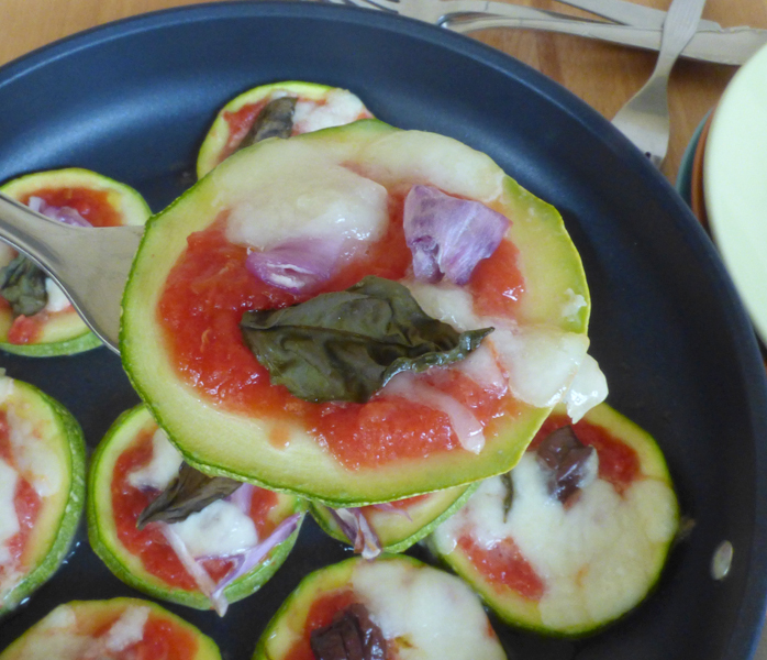 diversamentelatte pizzette di zucchine