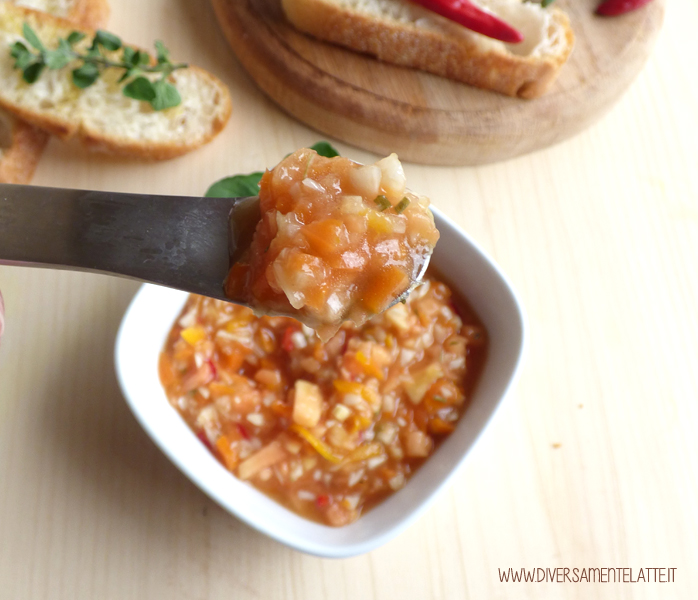 diversamentelatte salsa piccante alla papaya