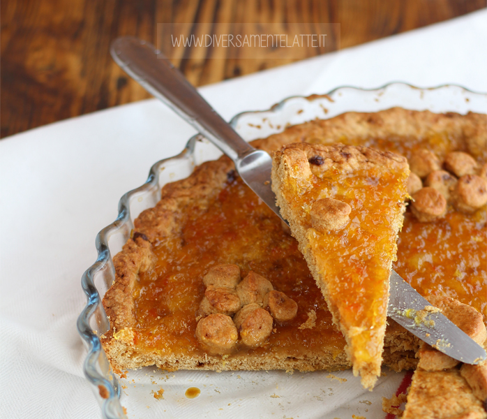 diversamentelatte_crostata con frolla all'olio di cocco