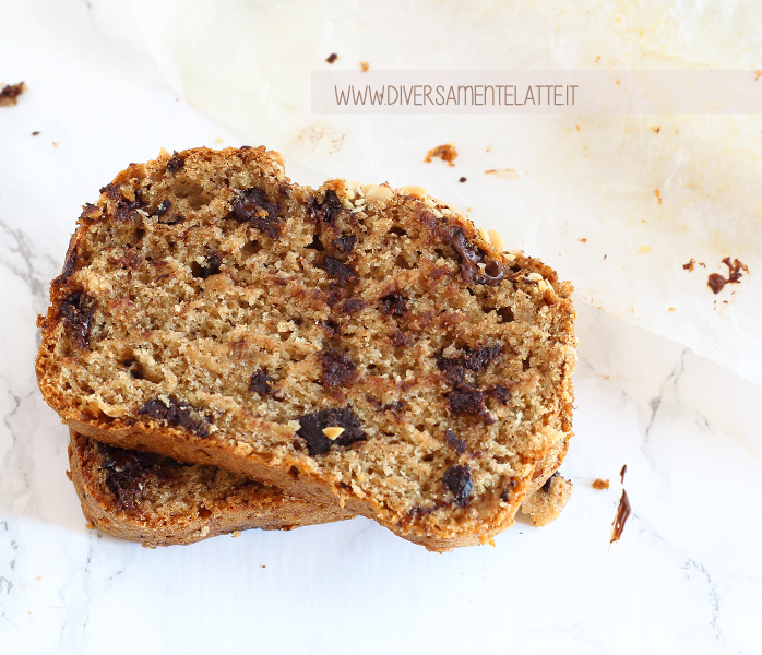 diversamentelatte_banana bread vegano