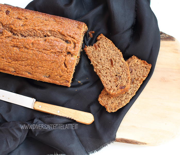 diversamentelatte_banana bread vegan senza glutine