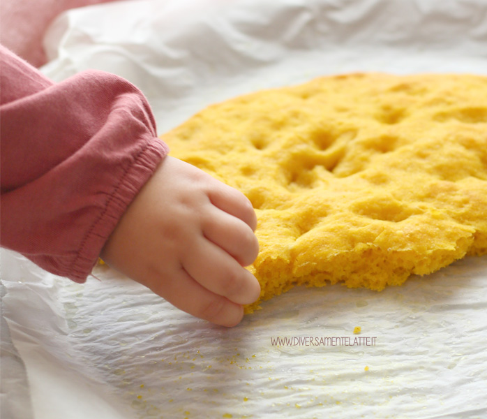 diversamentelatte_focaccia alla zucca