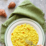 diversamentelatte_risotto topinambur curcuma