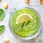 diversamentelatte_pesto di fagioli bianchi e spinacino