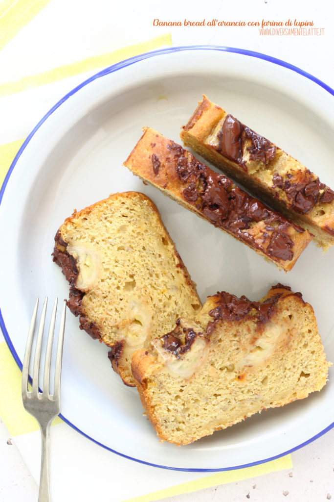 banana bread arancia vegan