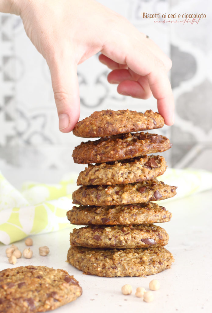 biscotti ceci e cioccolato