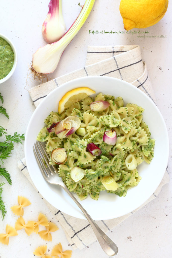 farfalle con pesto