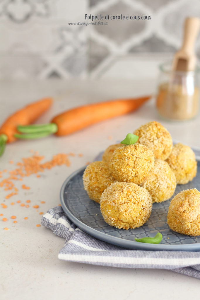 polpette di carote e cous cous