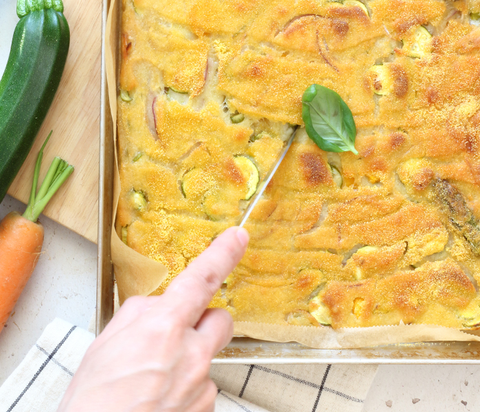 diversamentelatte focaccia senza lievito