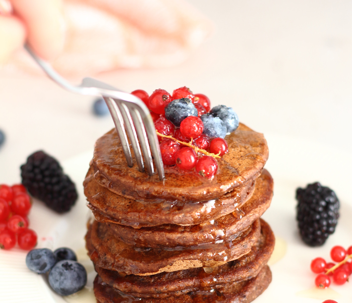 diversamentelatte pancake alla banana