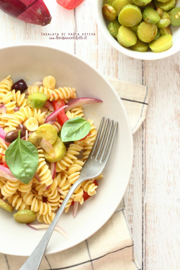 insalata di pasta fredda facile