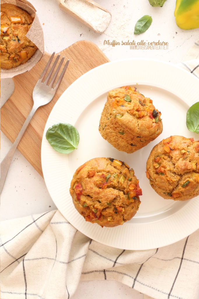 muffin salati alle verdure