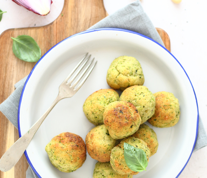 diversamentelatte polpette di zucchine e ricotta