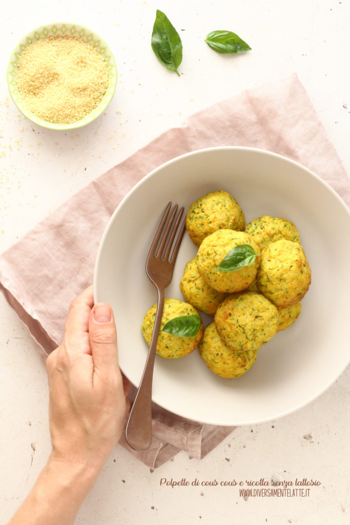 polpette di cous cous e ricotta