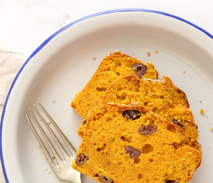 diversamentelatte plumcake salato alla zucca