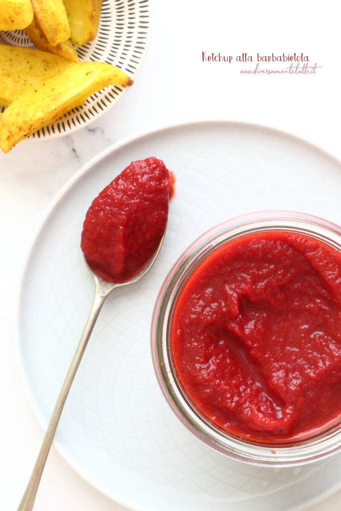 ketchup alla barbabietola facile