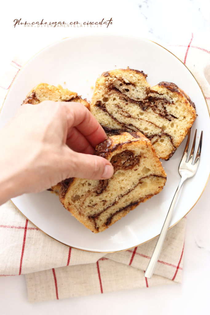 plumcake vegan con cioccolato