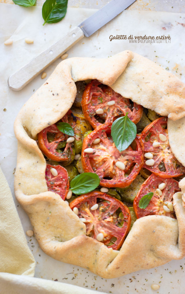 galette di verdure estive