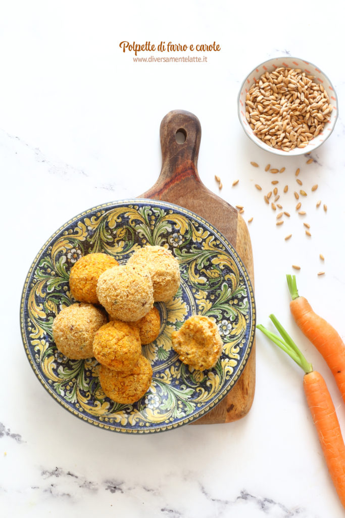 Polpette di farro e carote