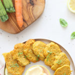 diversamentelatte frittelle vegane carote e zucchine