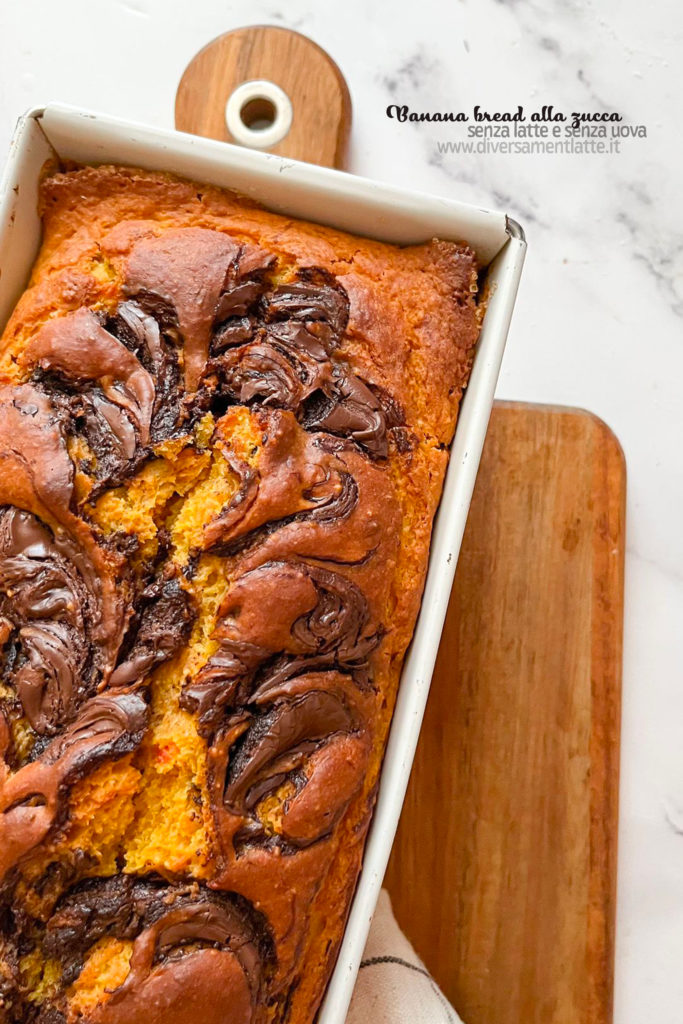 banana bread alla zucca