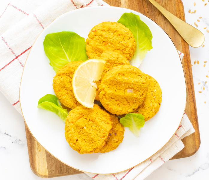 diversamentelatte burger di zucca e cannellini