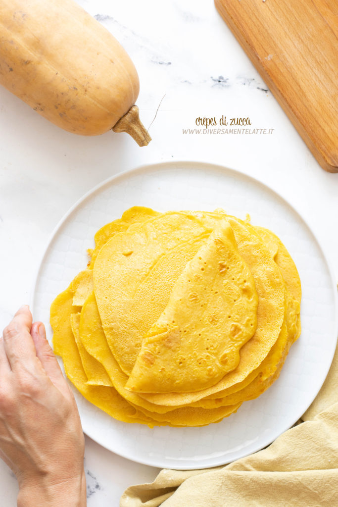 crepes di zucca