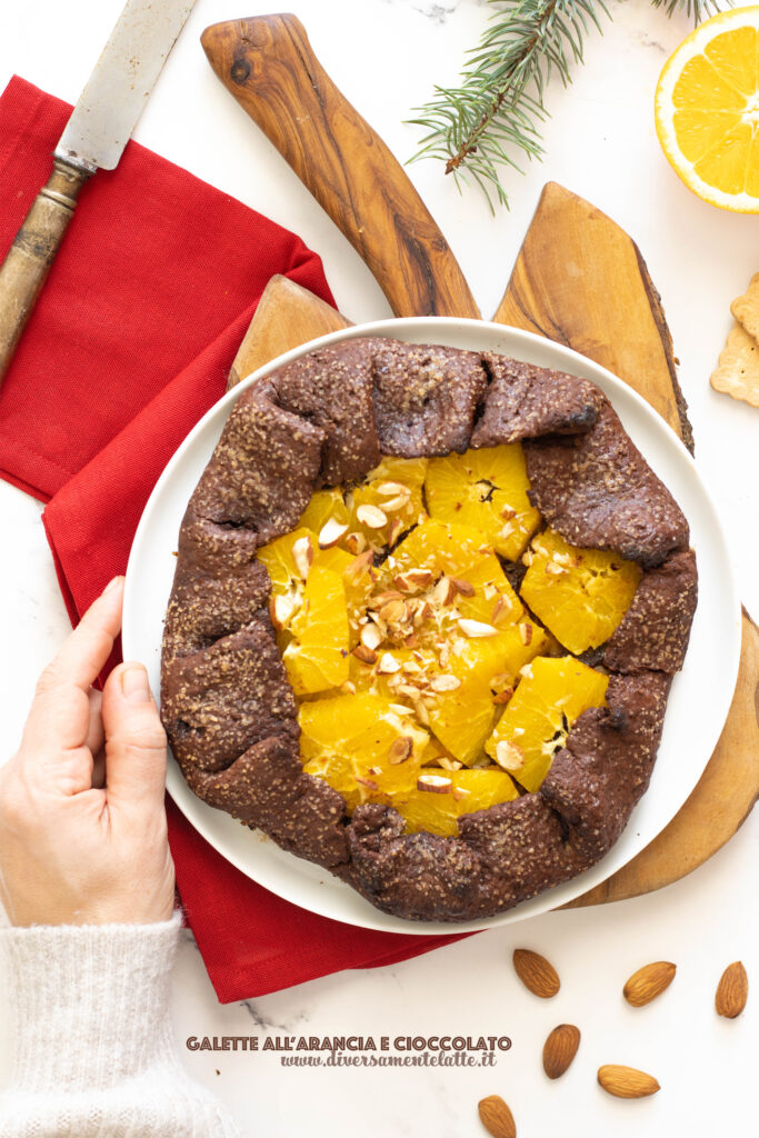 galette arancia e cioccolato