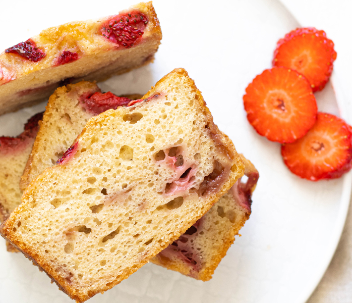 diversamentelatte plumcake alle fragole