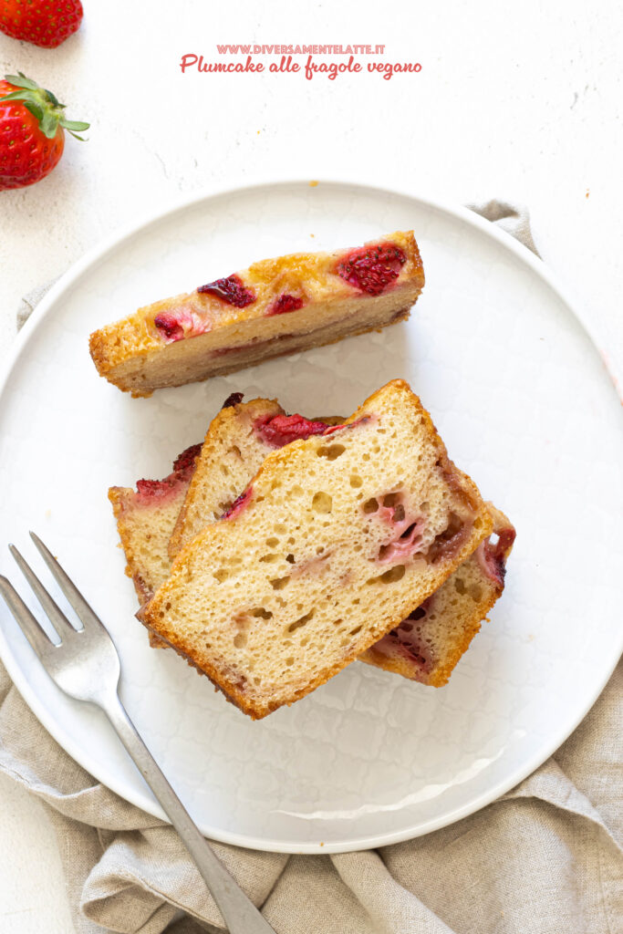 plumcake alle fragole