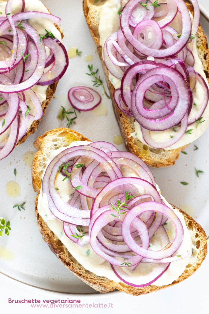 Bruschetta vegetariana