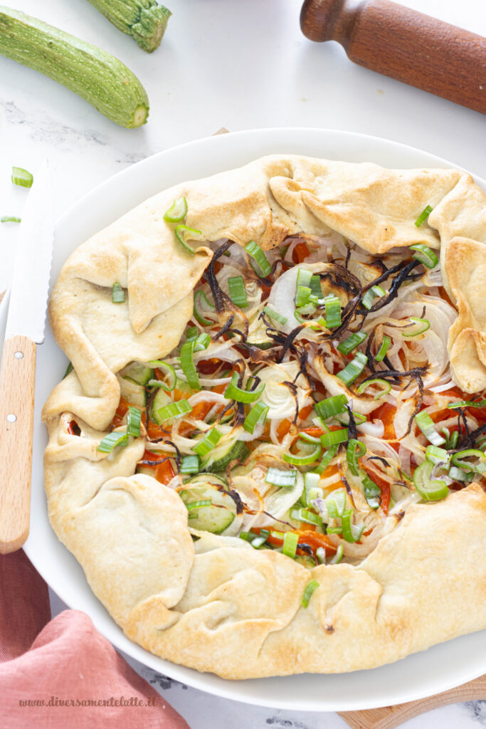 galette di verdure estive