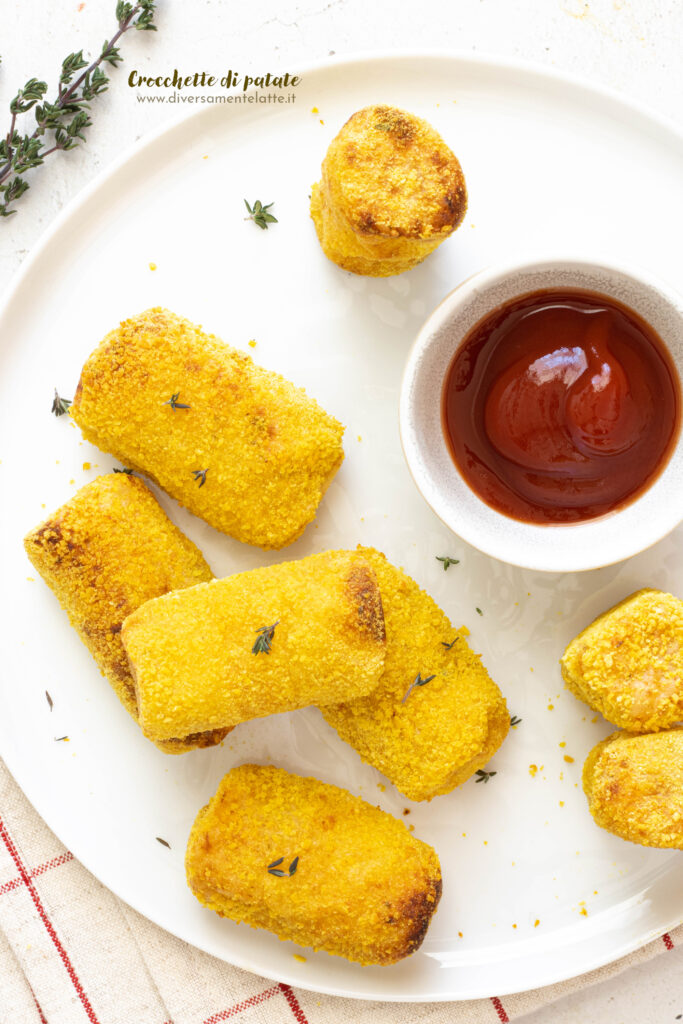 POLPETTE E PATATE ALLA MEDITERRANEA Morbidissime (in 15 Minuti in Friggitrice  ad Aria), Ricetta