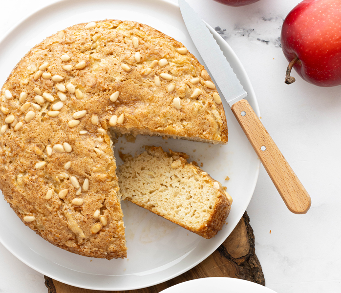 diversamentelatte torta di mele