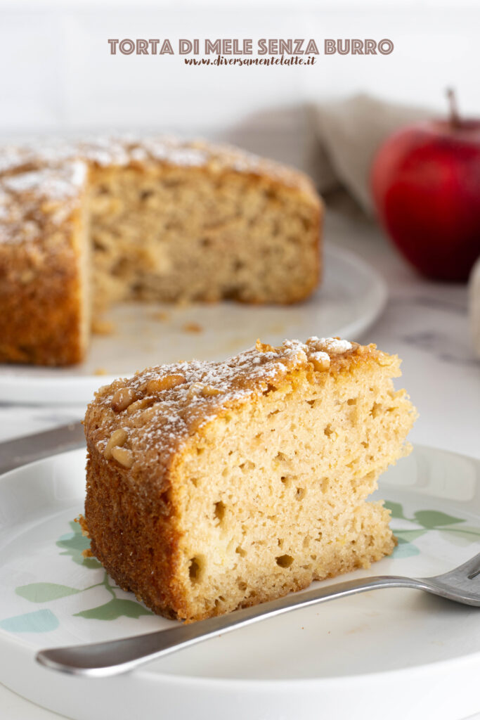 torta di mele senza burro