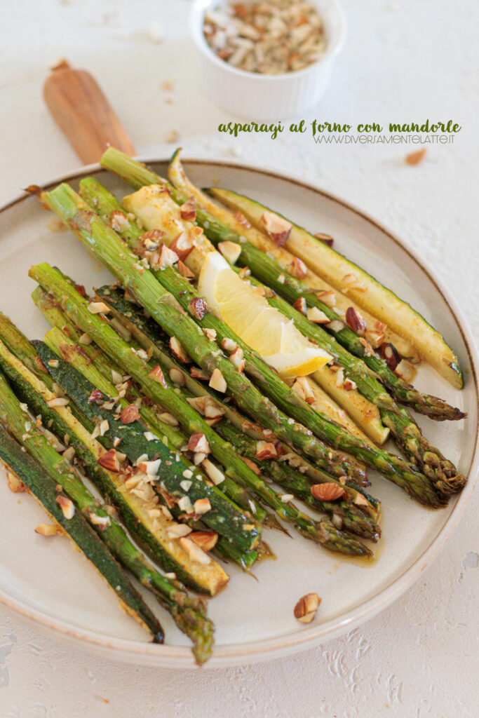asparagi con mandorle