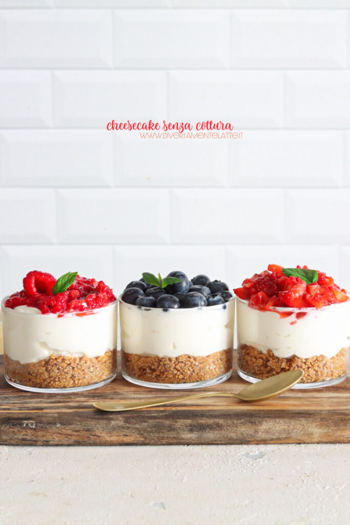 cheesecake senza cottura