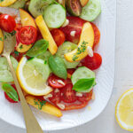diversamentelatte insalata pesche