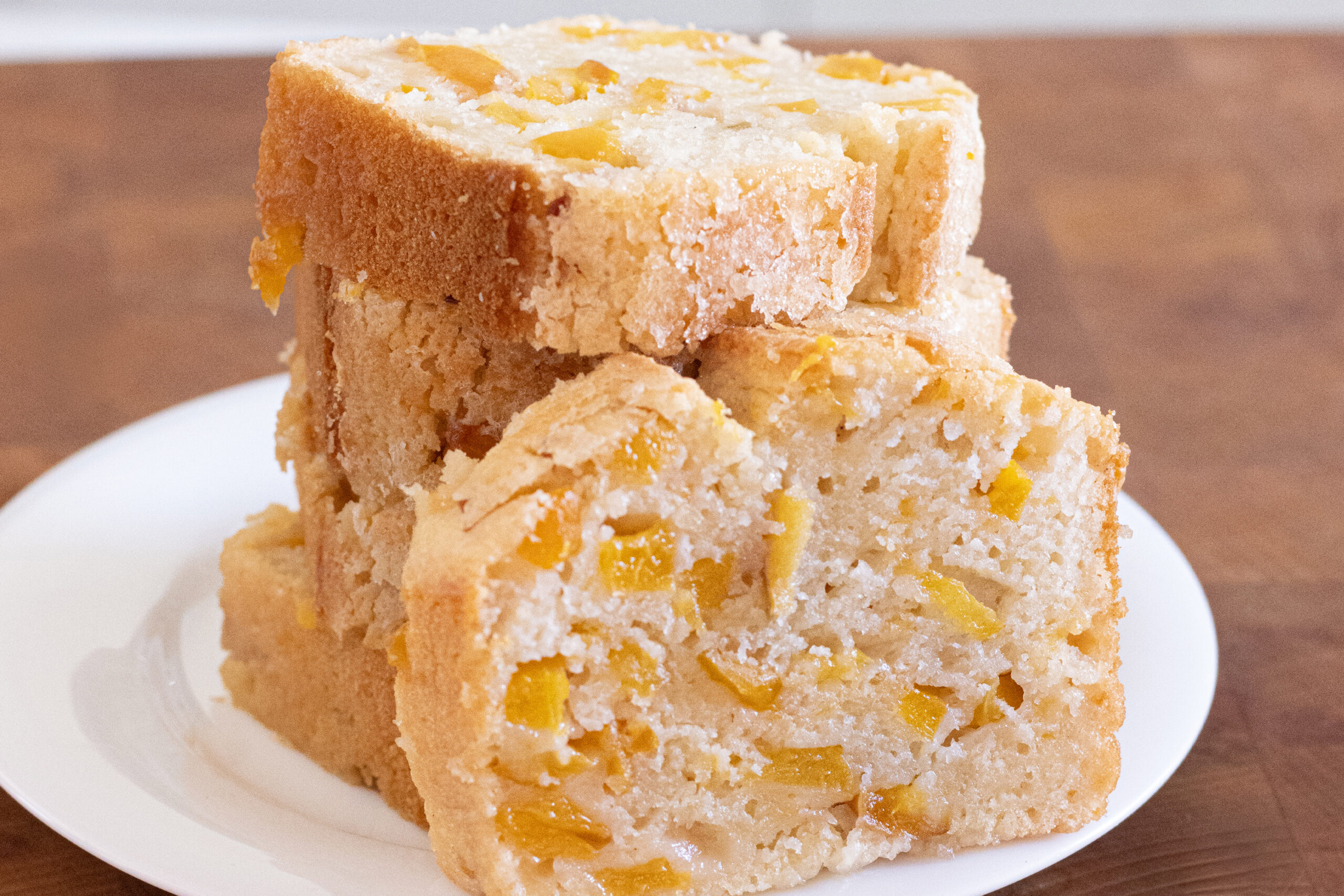 diversamentelatte plumcake alle pesche senza latte e uova