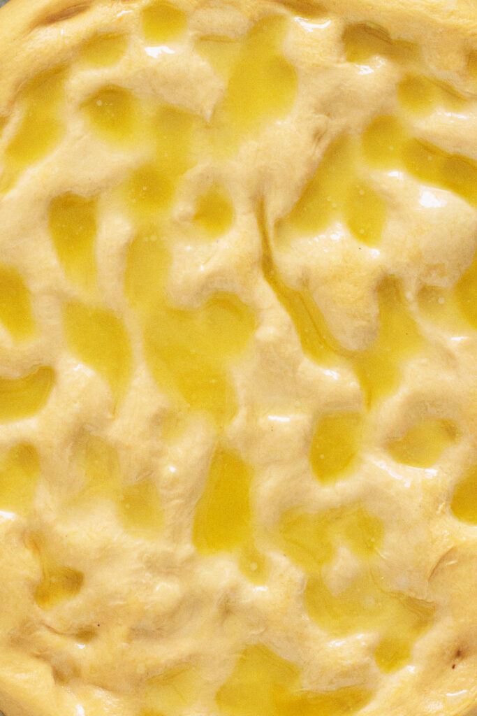 Impasto focaccia alla zucca