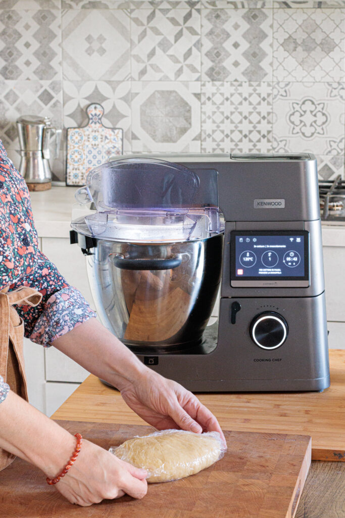 fare la pasta con il cooking chef