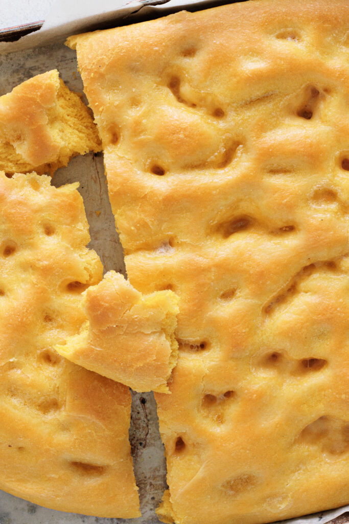 focaccia alla zucca